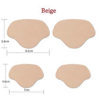 4 Pieces Sneaker Heel Patch Adjustable Size Anti Wear Foot Pad Insert Protective Back Sticker Durable Insole Repair Kit