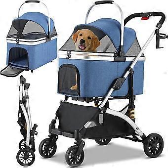 Dog stroller - Pet stroller - Animal carrier - Pet carrier - Transport box.