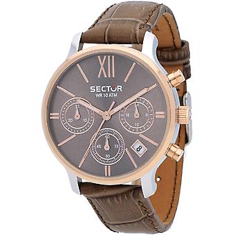 Sector 125 Quartz Analog Woman Watch with Cowhide Bracelet R3271693501