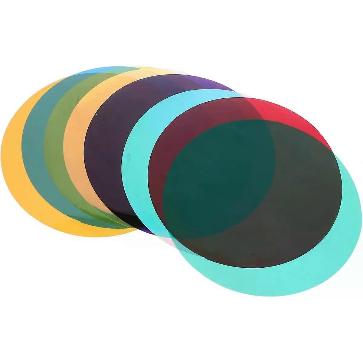 8pcs Self Adhesive Light Diffuser Film 10cm PET