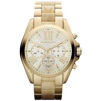 Mkors Bradshaw Quartz Analog Women's Watch with Stainless Steel Bracelet In Gold-Plated MK5722