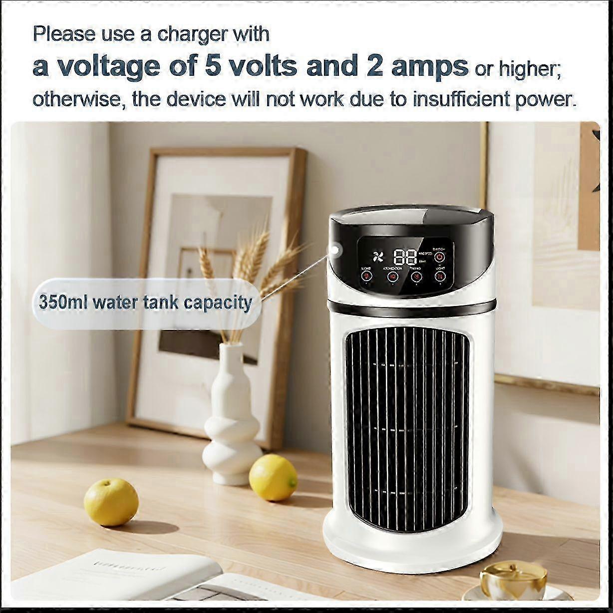 USB Portable Air Cooler Humidifier