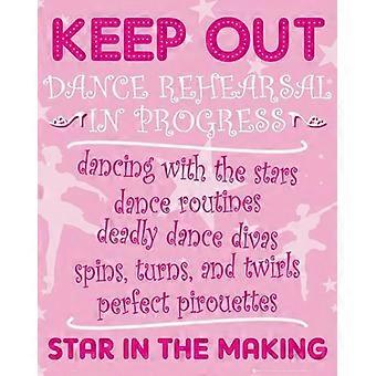 Keep Out : Ballerina At Work Stress-Relieving Puzzle BD-5458