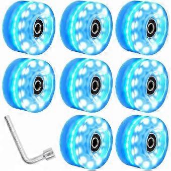 Glowing Double Row Skate Wheels