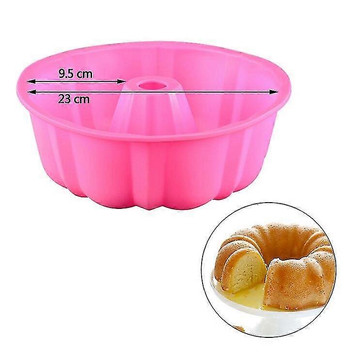 3d Silicone Round Cake Mold, Bakeware, Pastry Dishes