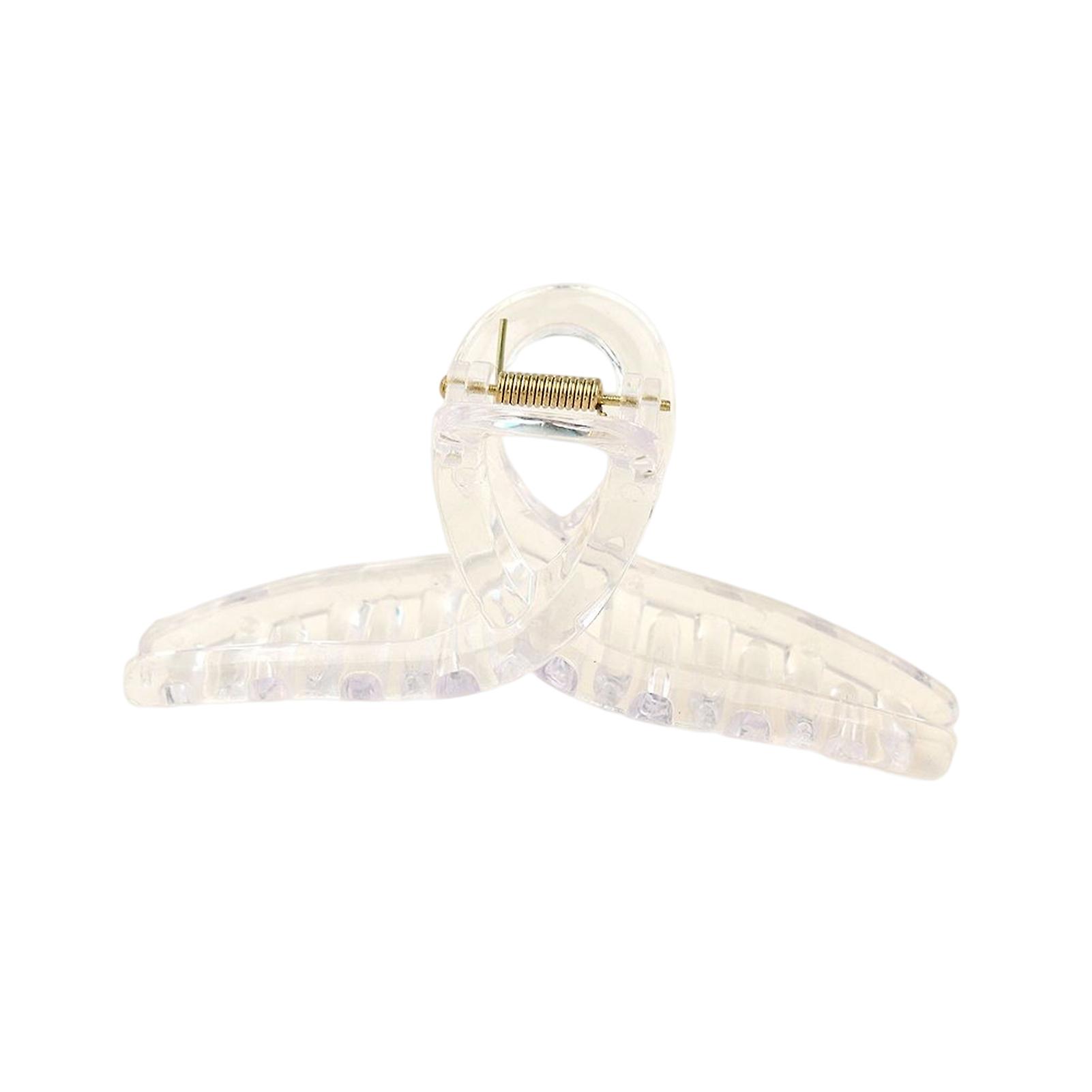 Crossed Lines Claw Clip Fine Workmanship And Temperamental Suitable
