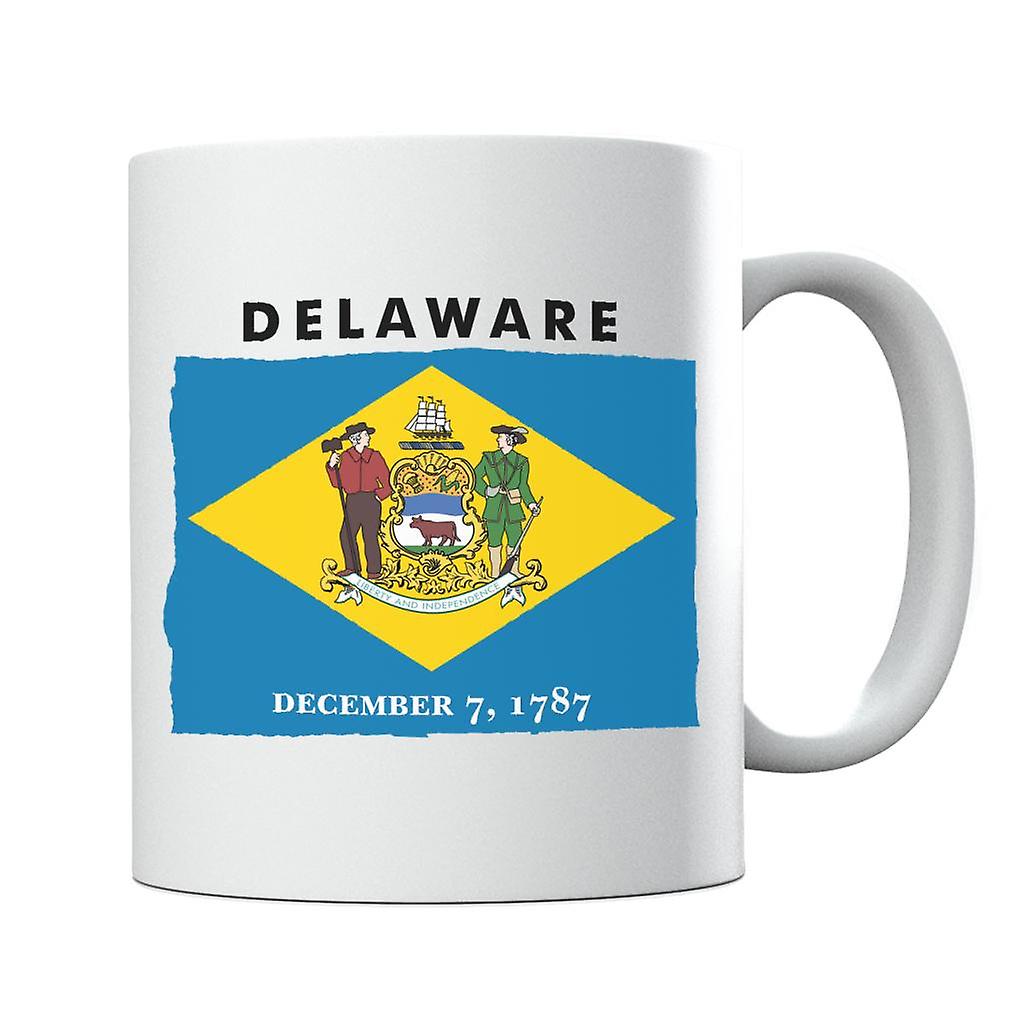 Delaware State Flag Mug