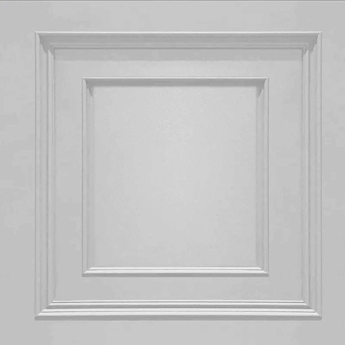 Soft Silver Amara Panel Wallpaper