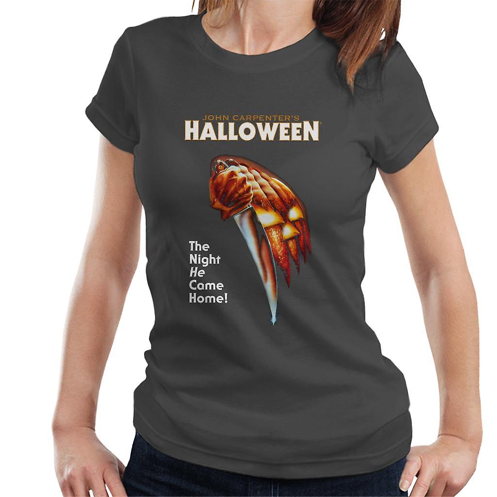 Halloween Pumpkin The Night He Came Home Women's T-Shirt