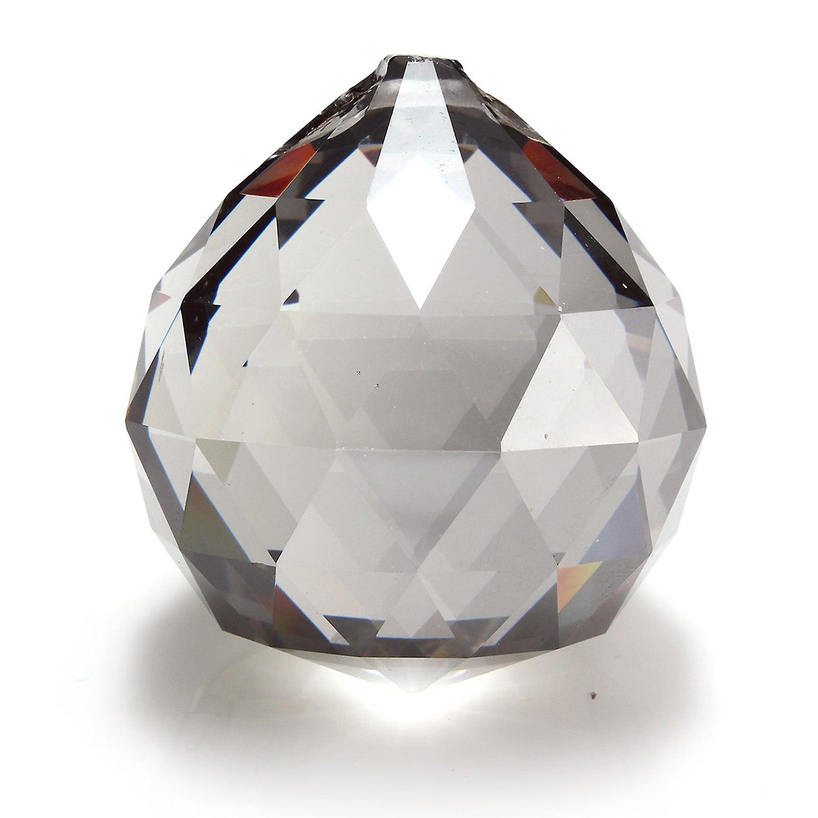 40Mm Chandelier Pendant Hanging Drop Prism Crystal Ball Ceiling Lamp Light