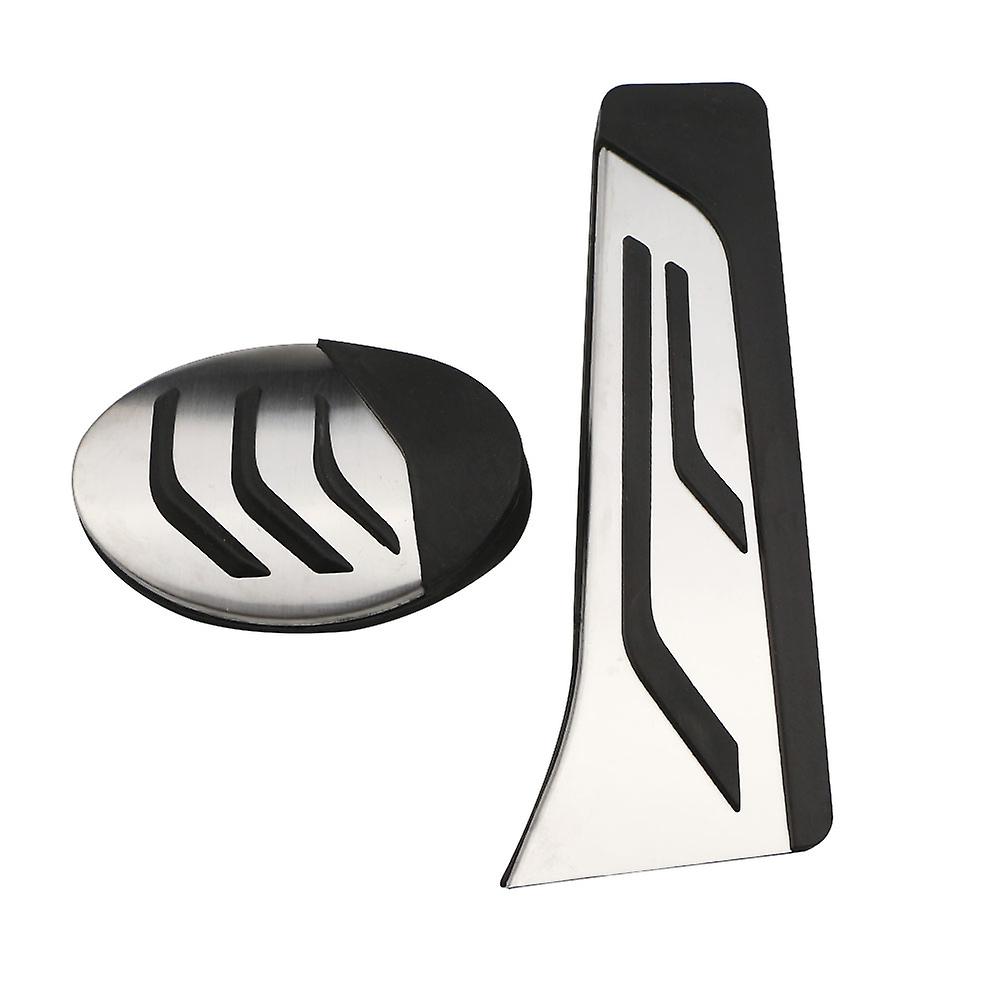 Stainless Steel Car Pedals Accelerator Gas Brake Rest Pedal Cover For Bmw X1 F48 X2 F39 1 2 Series F40 F45 F46 Accessories