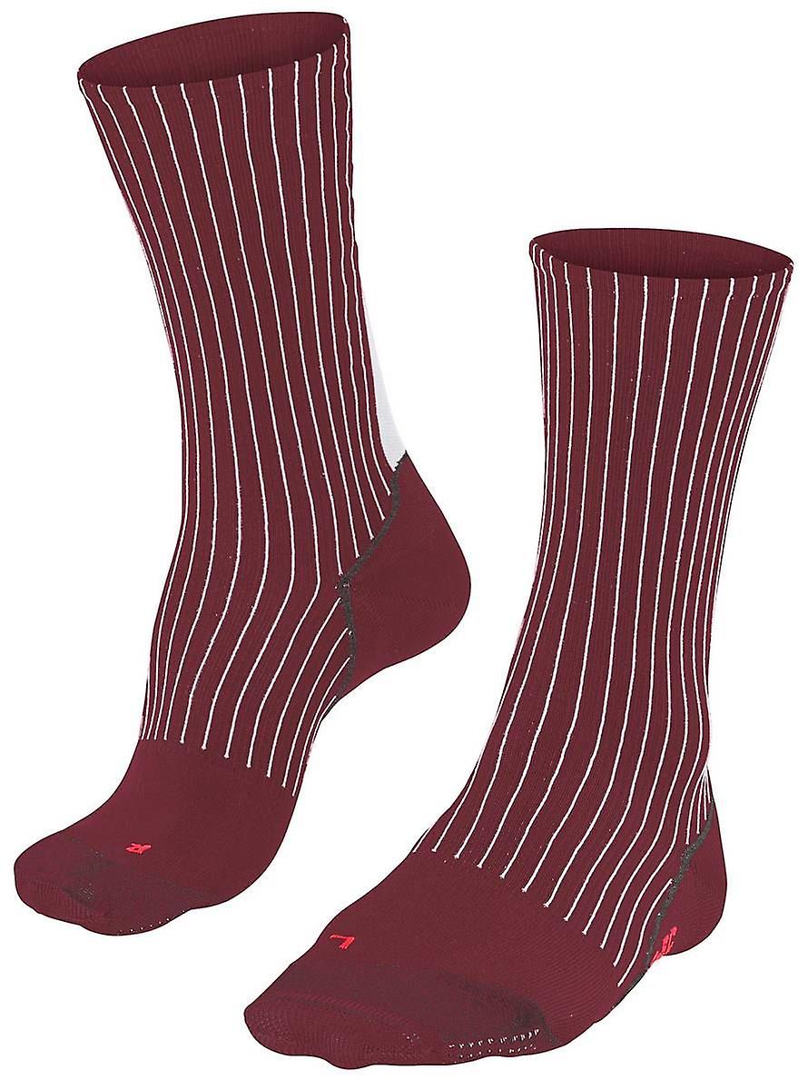 Falke BC Impulse Striped Socks - Merlot Red