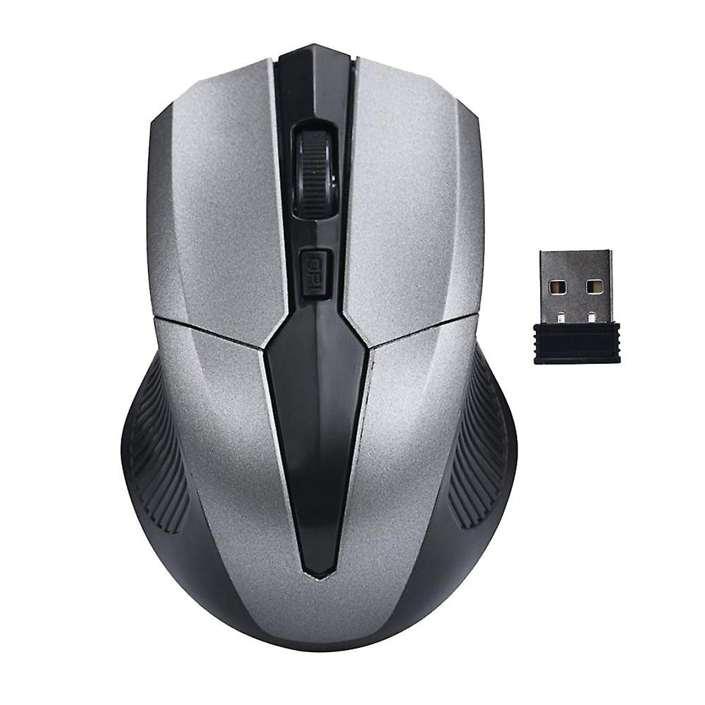 High Precision 2.4g Wireless Optical Mouse Win Win / Mac / Android Gray