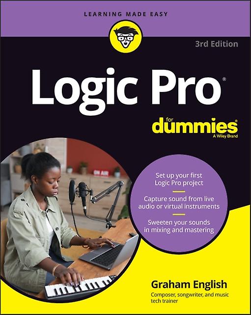 Logic Pro For Dummies by Graham English Paperback Book