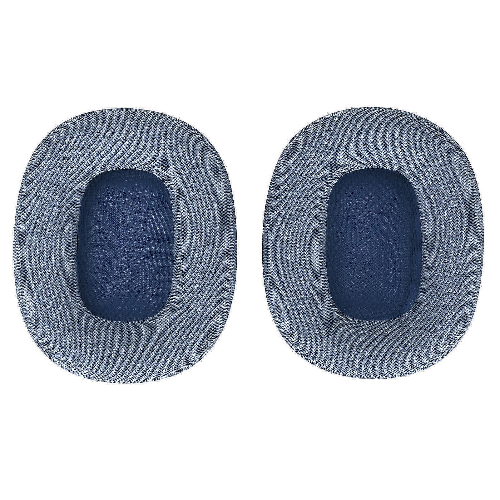 Headphone Ear Cushions Replacement Soft Memory Foam Protein Leather Earpads Earmuffsrs For Airpod Max Headphoneblue