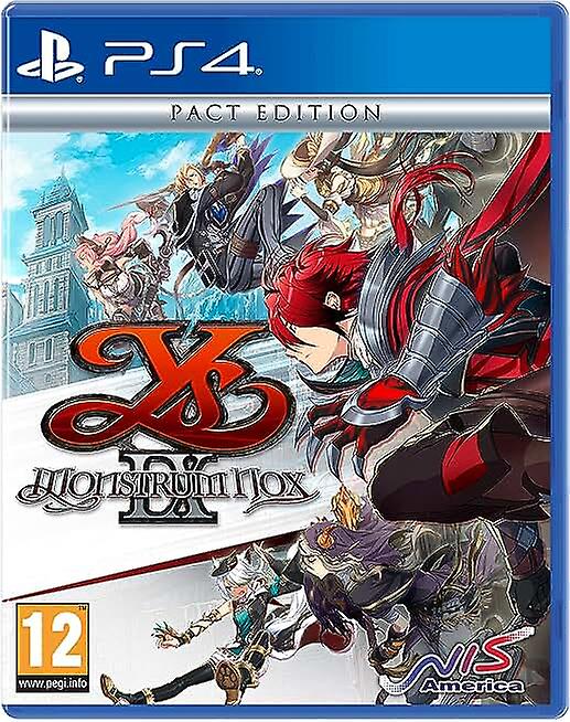 Ys Ix Monstrum Nox Pact Edition - PlayStation 4 (PS4) - New & Sealed