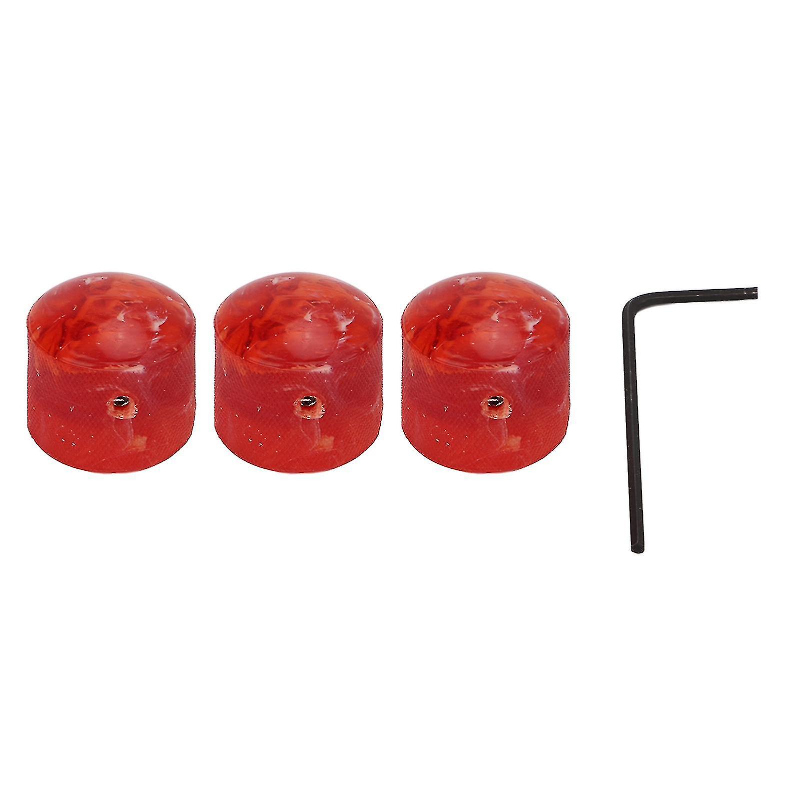 3Pcs Electric Guitar Knob String Potentiometer Controller Instrument Accessory Set Kit