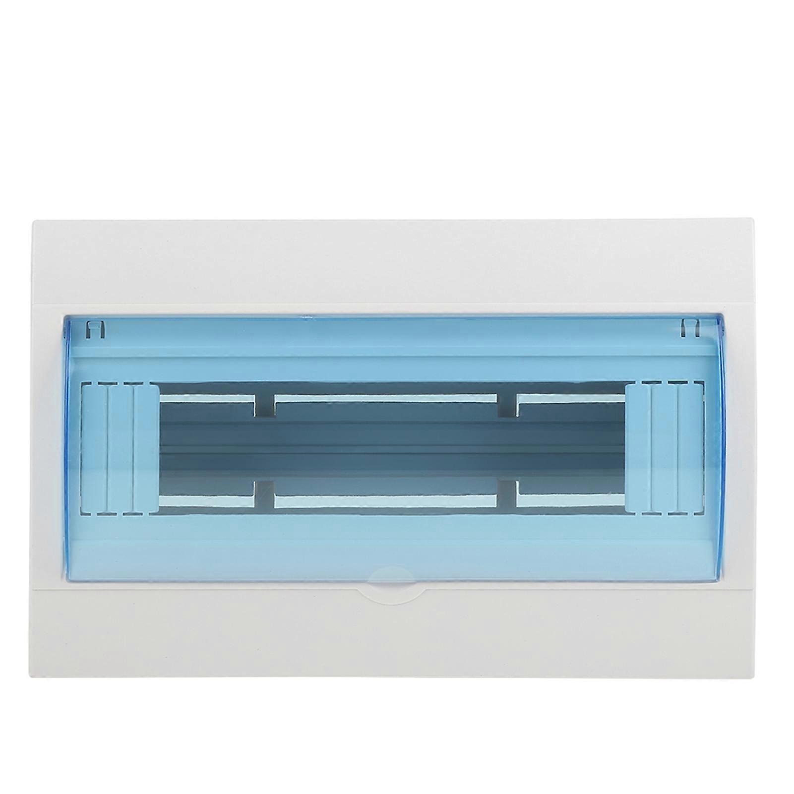 Plastic Distribution Protection Box for 9-12 Way Circuit Breaker, Indoor Wall Mount