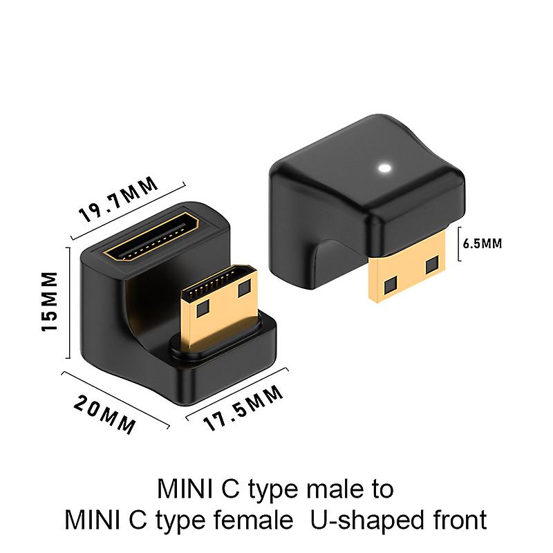 8k 60hz Hdtv To Mini-c Adapter Hd Video Converter 4k Micro-d To Mini-c Adapter