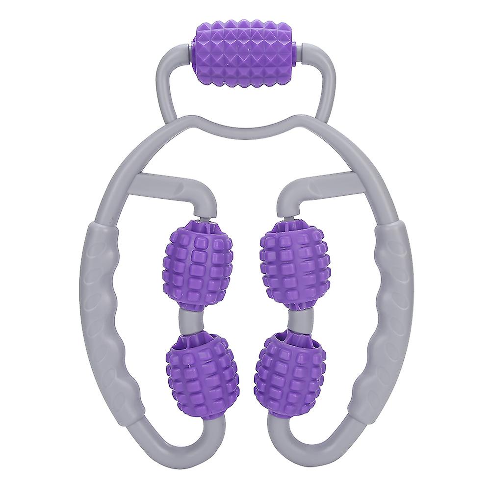 Foam Roller Shaft, Trigger Point Roller For Deep Tissue Massage, Non-Slip Handle Ensures Secure Grip