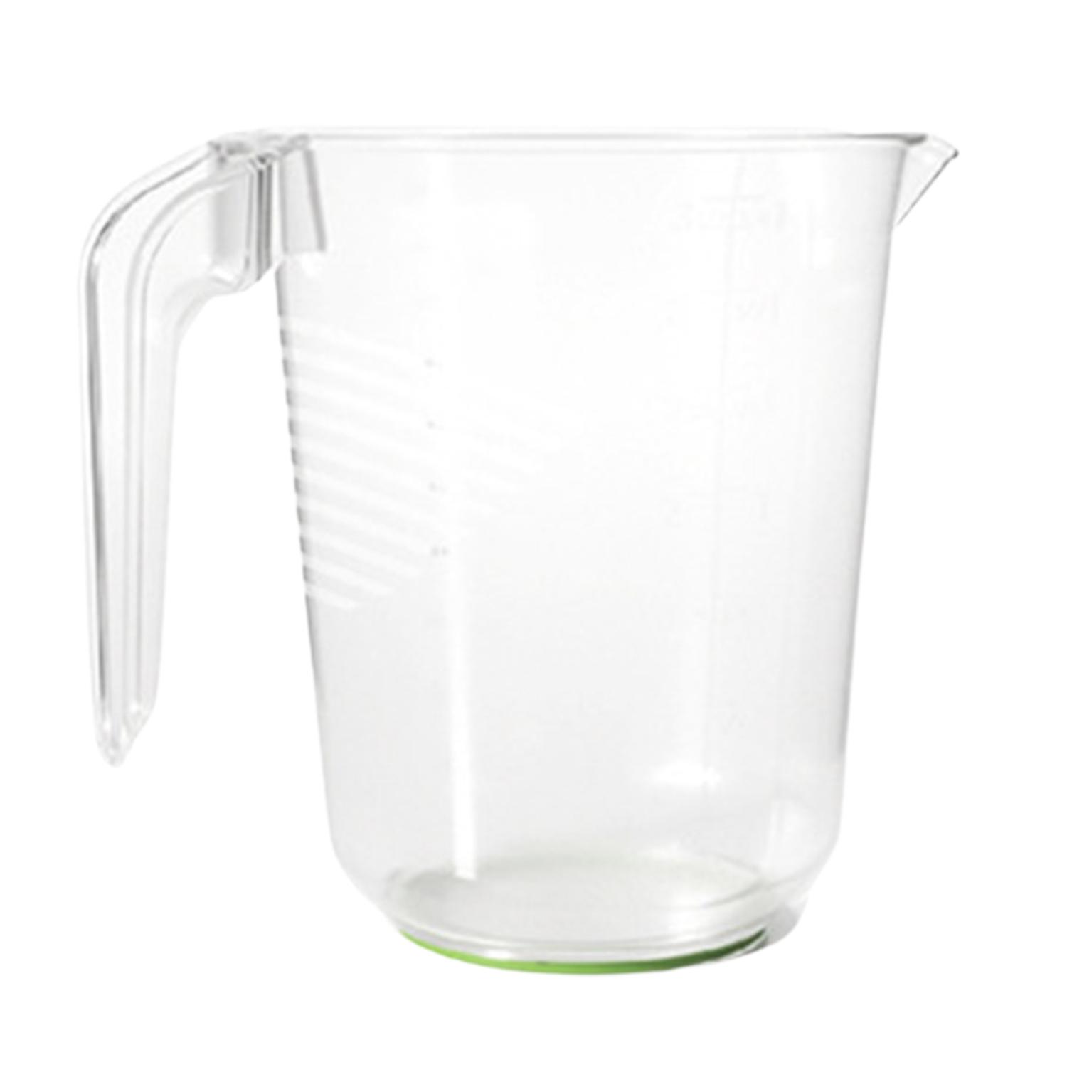1000ML Plastic Measuring Cup 4 Measurement Units Stackable Anti-Slip Bottom Clear Measuring Jug