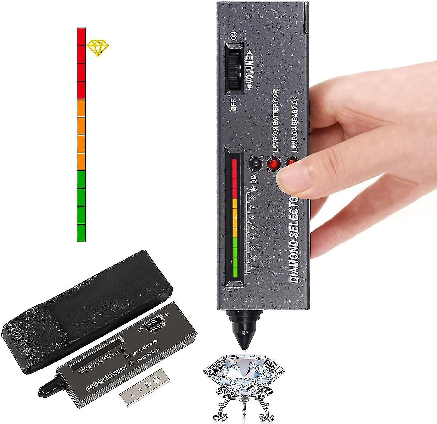 Diamant Tester-nøyaktighet Smykker - Diamond Tester Penn, Profesjonelle Smykker Diamond Tester Tool