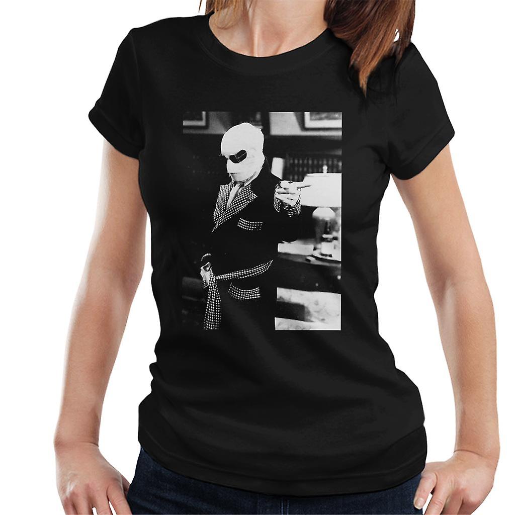 The Invisible Man Pointing Off Screen Women's T-Shirt