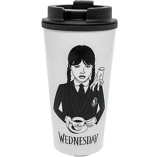 Wednesday Thermal Travel Mug
