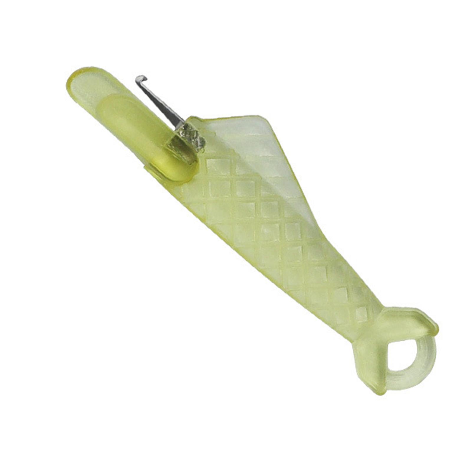 Fish Type Sewing Machine Needle Threader Lightweight Plastic Sewing Supplies for Home Use