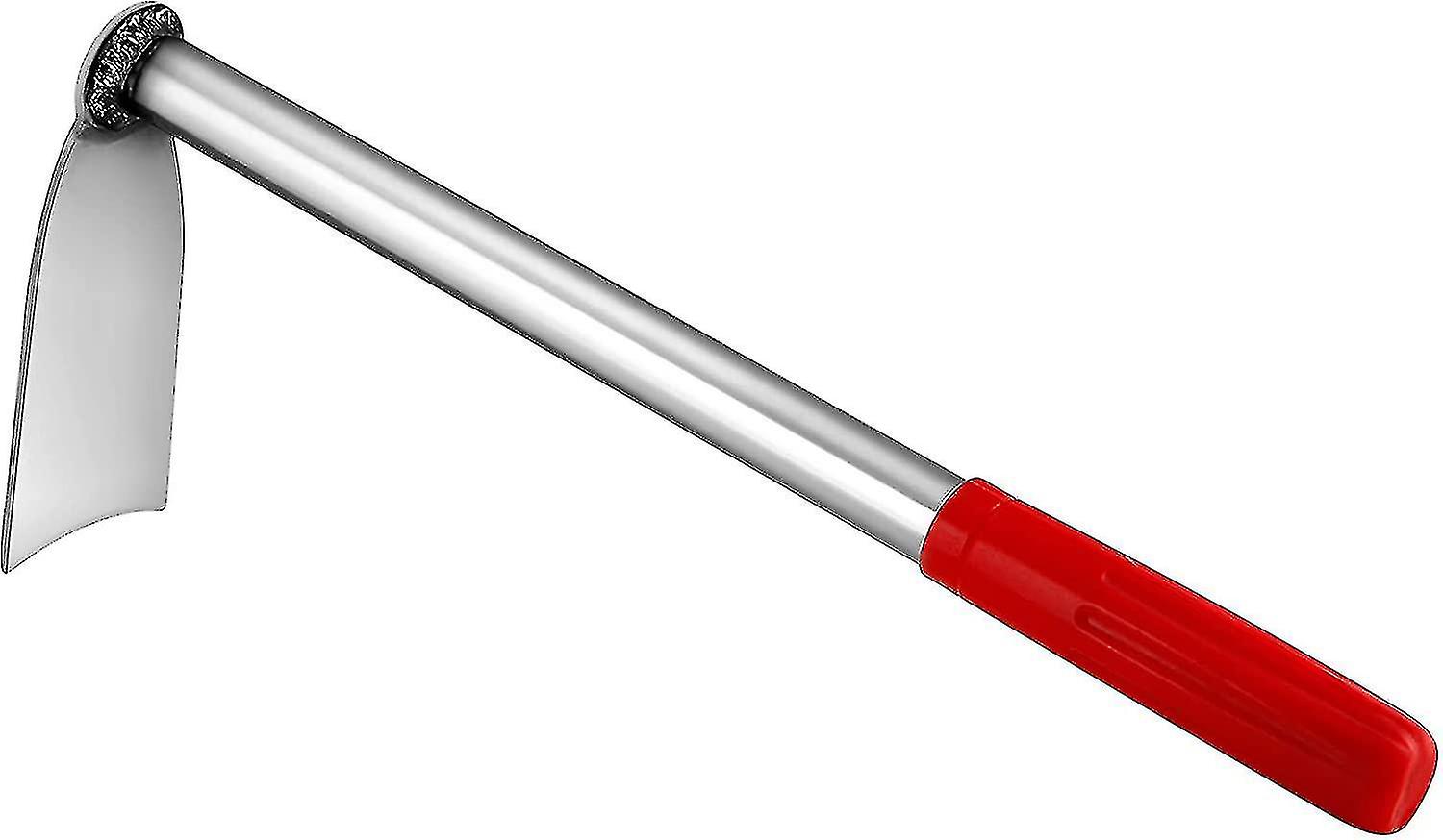 Gardening Hoe, Hoe Garden Tool Stainless Steel Garden Digging Tool Handheld Weeding Rake Long Handle Hollow Hoe For Weeding For Lawn Planting Vegetabl