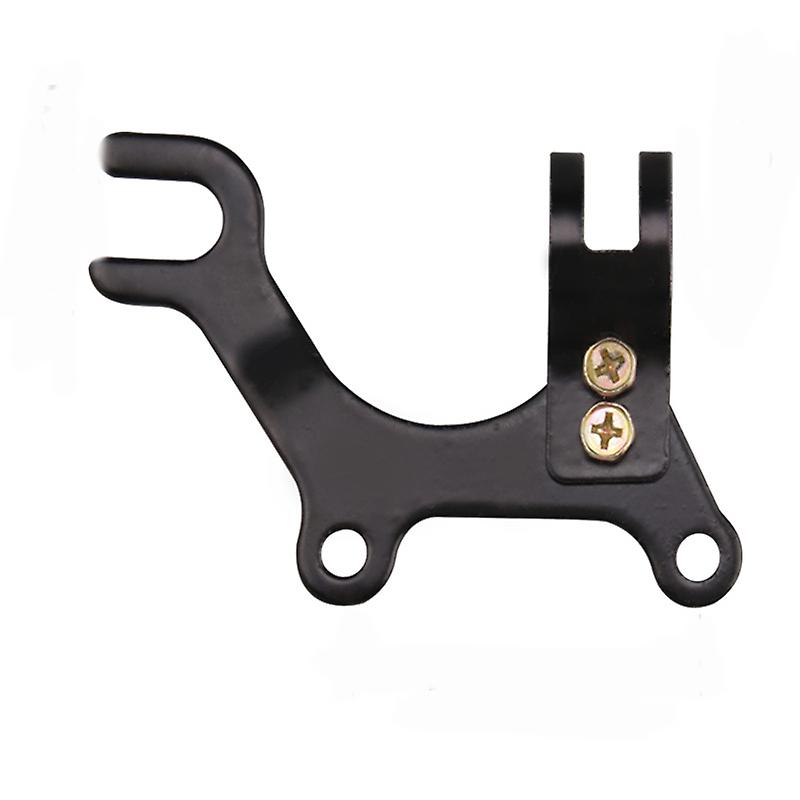 2PCS brake bracket adapter black adjustable bicycle rear disc brake bracket mounting bracket frame conversion kit