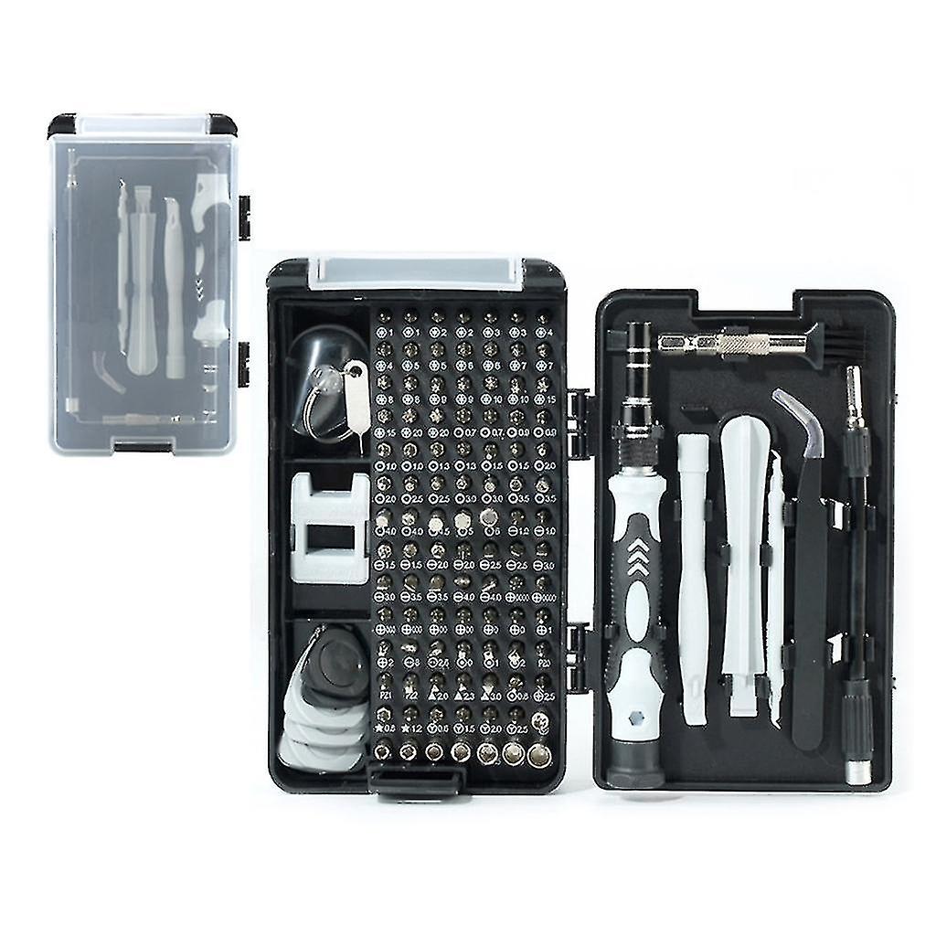 115 In 1 Precision Screwdriver Set For W/98bits Magnetic Driver Tools Kit For Re