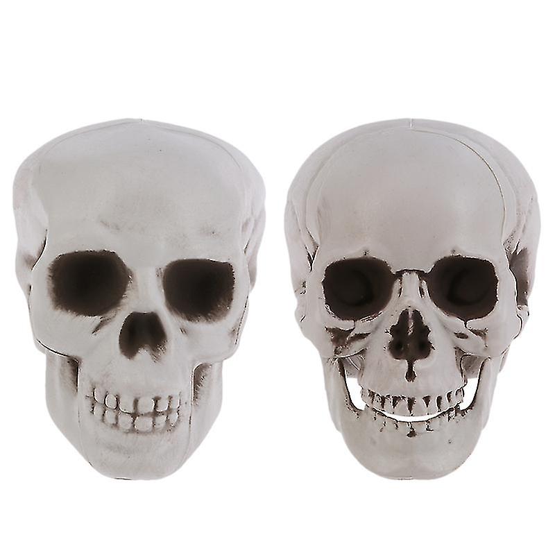 2pcs Halloween Skulls For Halloween Decorations