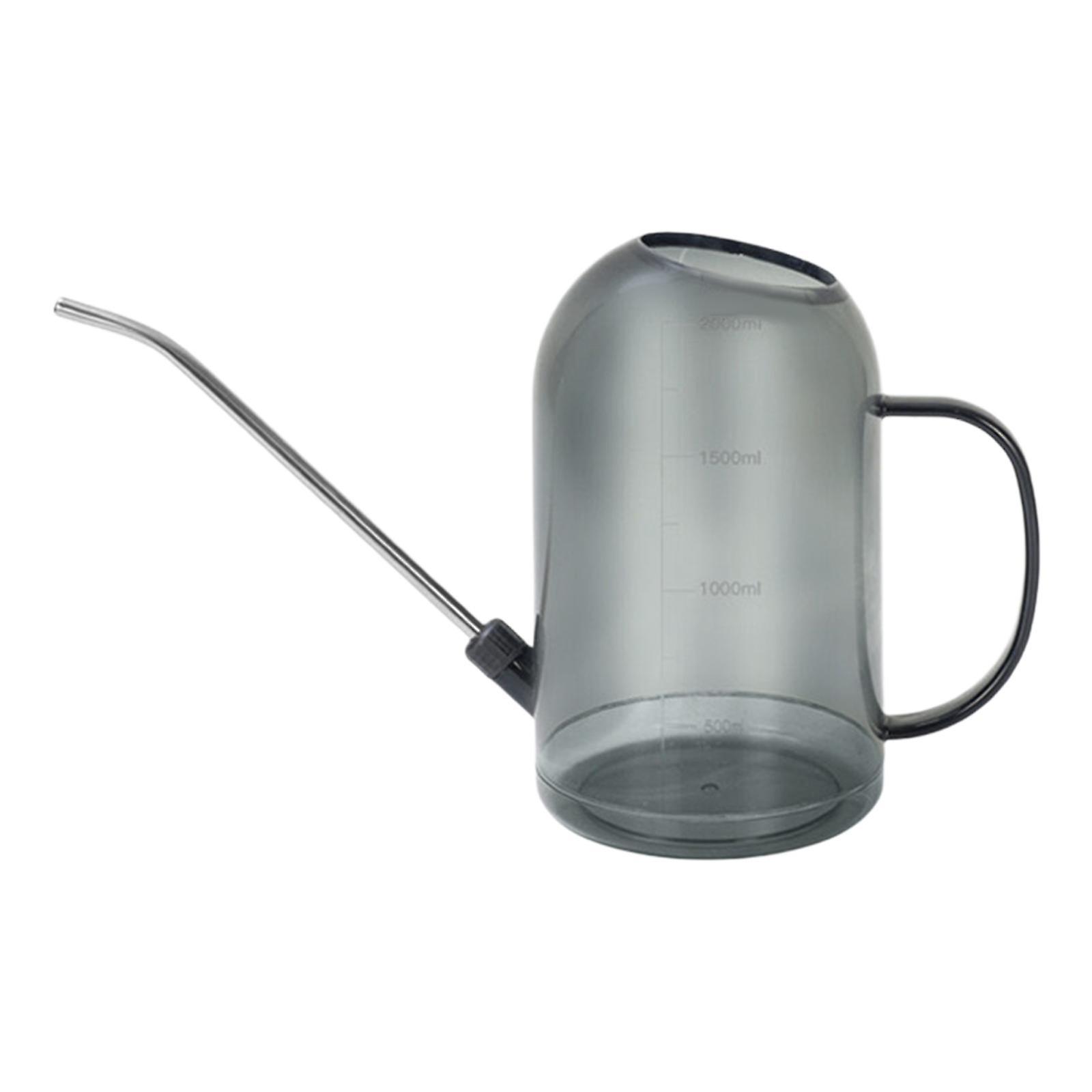 Indoor Plants Watering Can Long Spout Watering Pot for Houseplants Gardening Grey