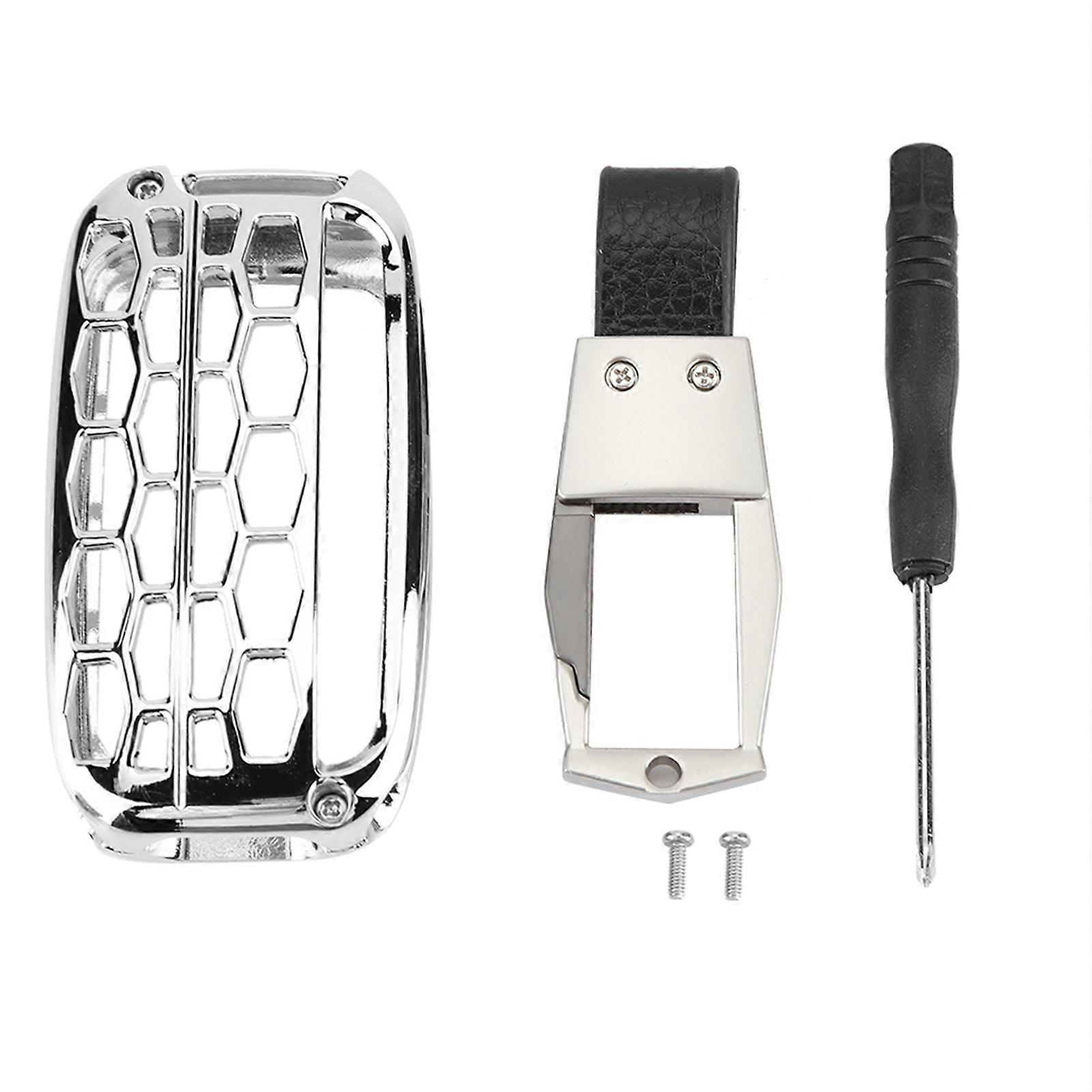 Zinc Alloy Car Remote Key Fob Case Cover Protective Shell for Land Rover Range Rover E2U850