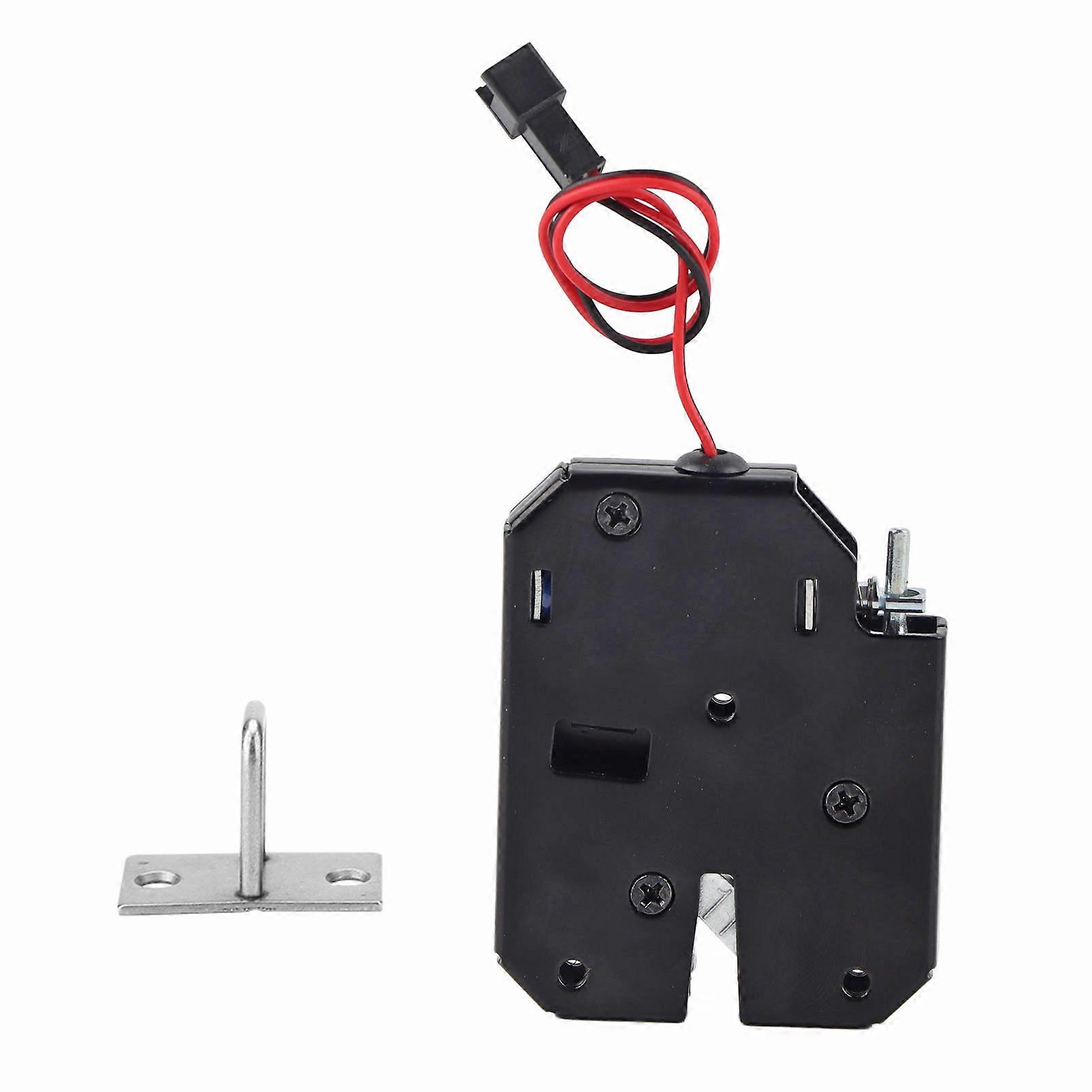 DC 12V Electric Control Latch Drawer Switch Lock Electromagnetic Lock Without Detection Switch