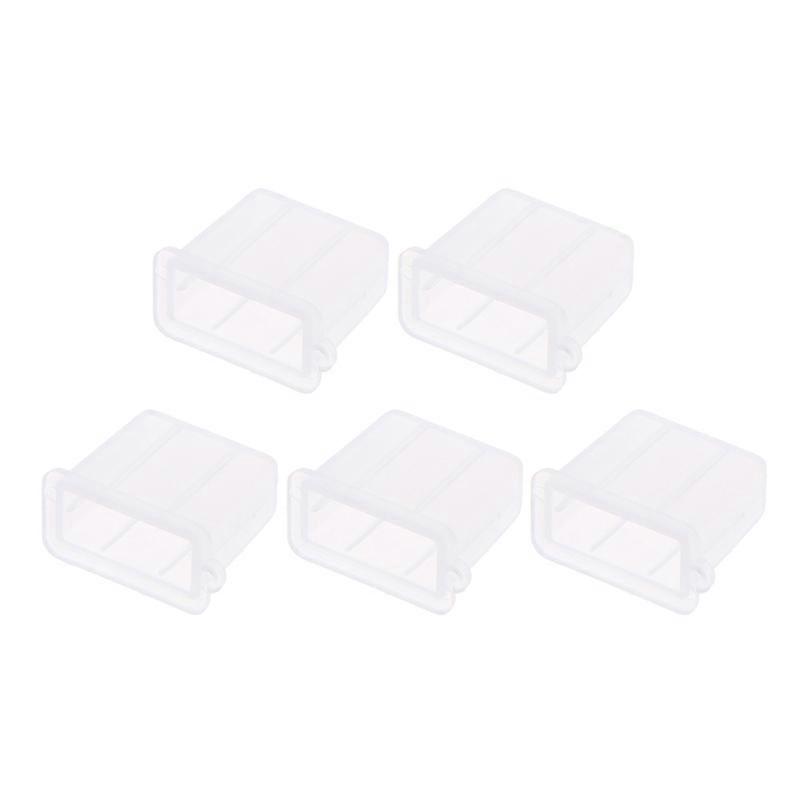 5pcs/Set USB Anti-Dust Plug Stopper Tipo A Protector de Cubierta de Tapa Macho