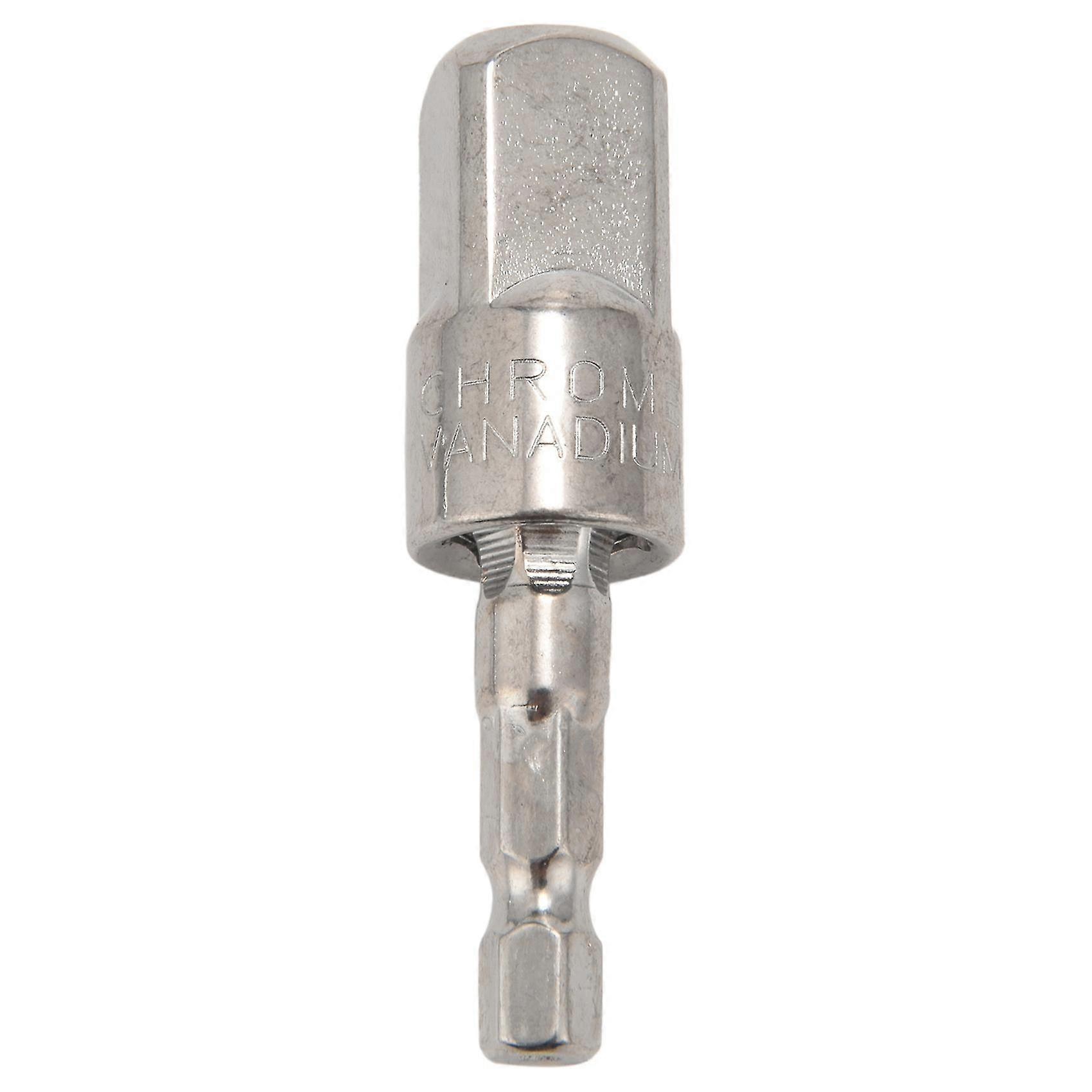 4 Pcs Power Drill Sockets Adapter Sets 360rotatable Hex Impact Driver Socket Adapter 1/4inch 3/8in