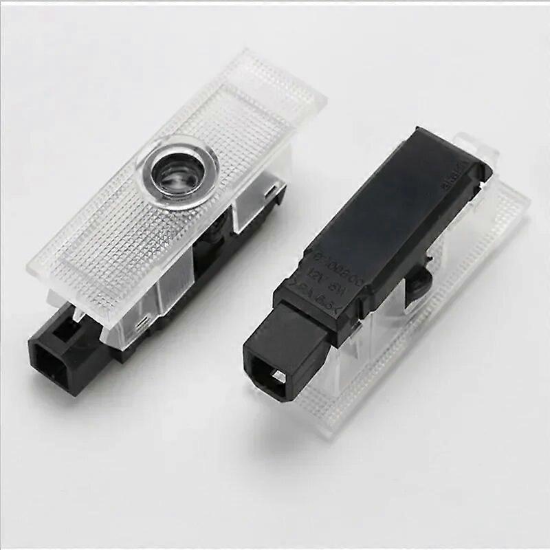 2Pcs Car LED Door Welcome Light Logo Proiettore Ghost Shadow Lampada Decorativa Per Al-fa Giulia Giulietta Mito Stelvio Brera 156 159 (01 - Foto 7