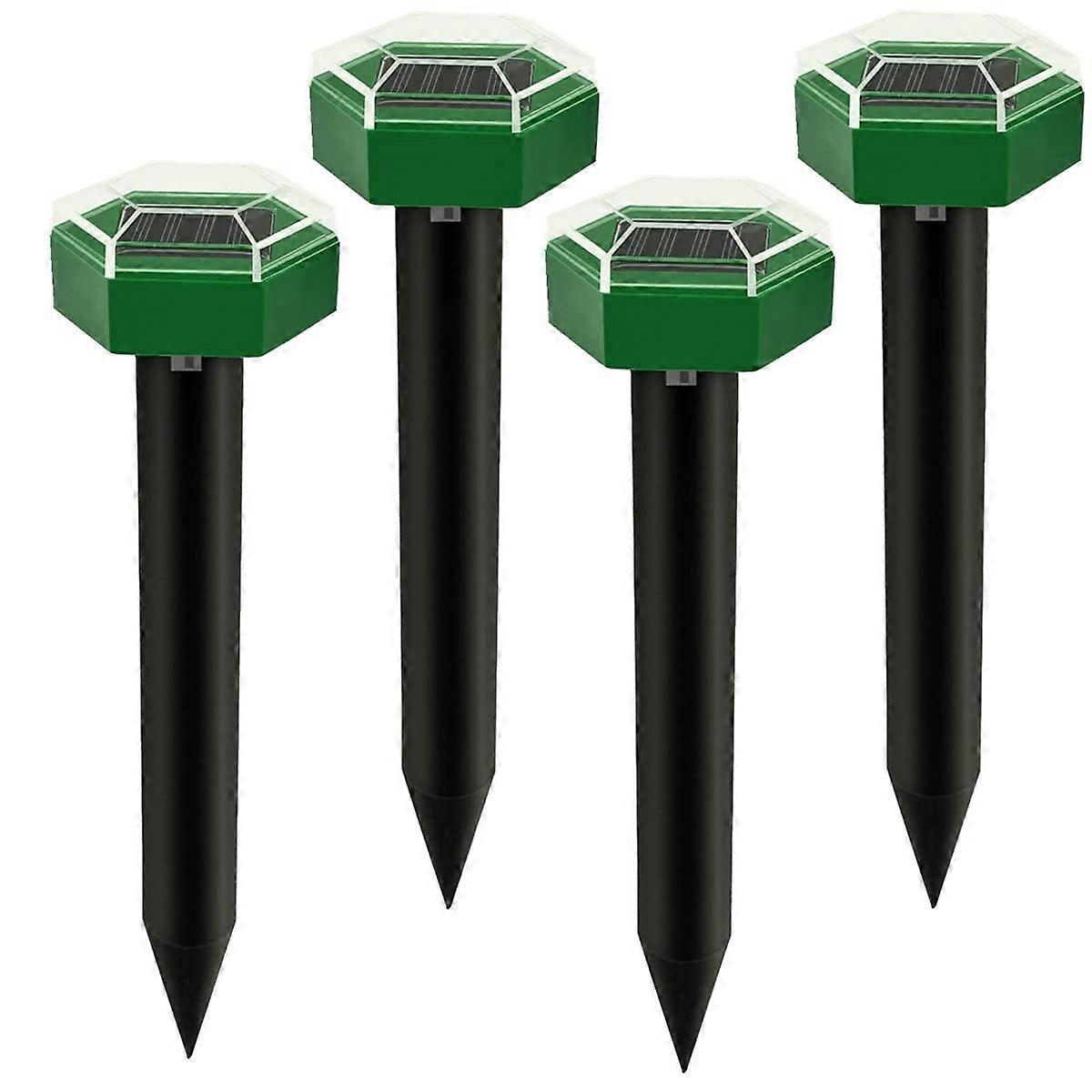 Mole RepellerUltrasonic Snake Repeller 4 pcsUltrasonic Solar Mole RepellerSolar Mole Repeller, Solar Mole Repeller, For Lawn, Garden, Mole/Snake Repel