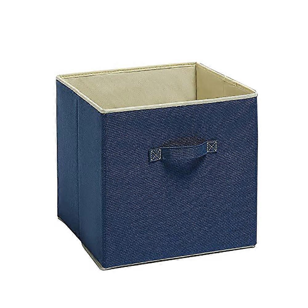 Cotton and linen fabric storage box clothing storage box office storage box