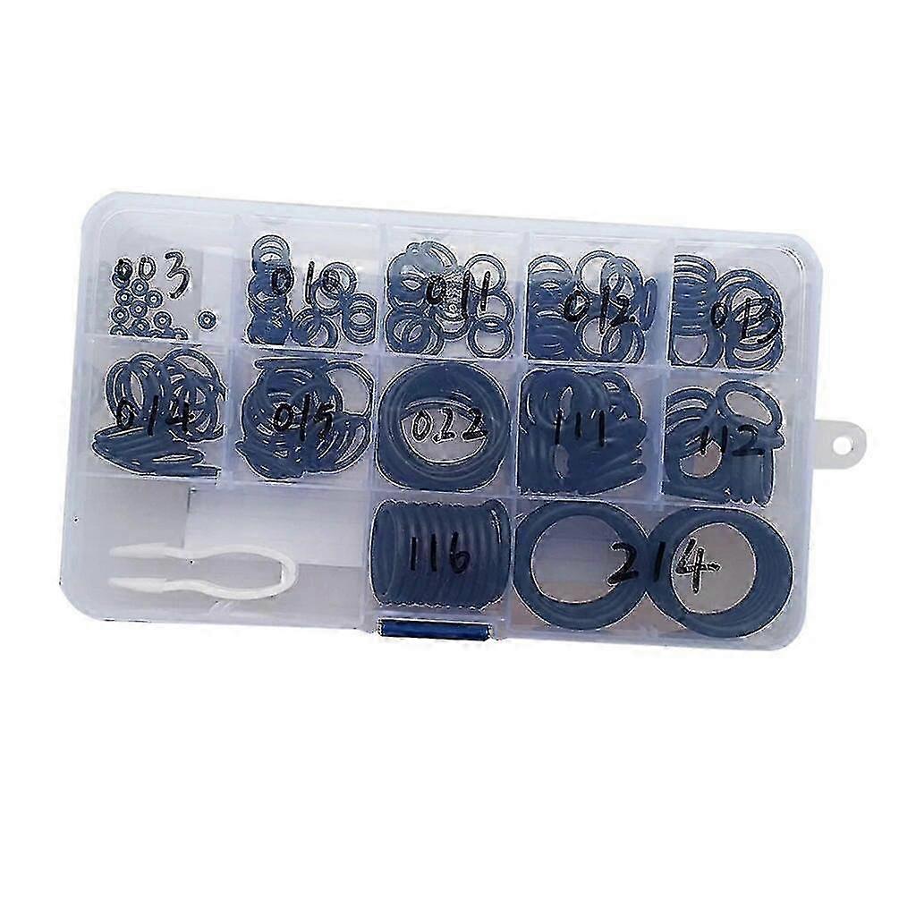 170Pcs 12 Sizes Dive O-Ring Kit with Pick up Tool for Scuba Diving Tank Valves