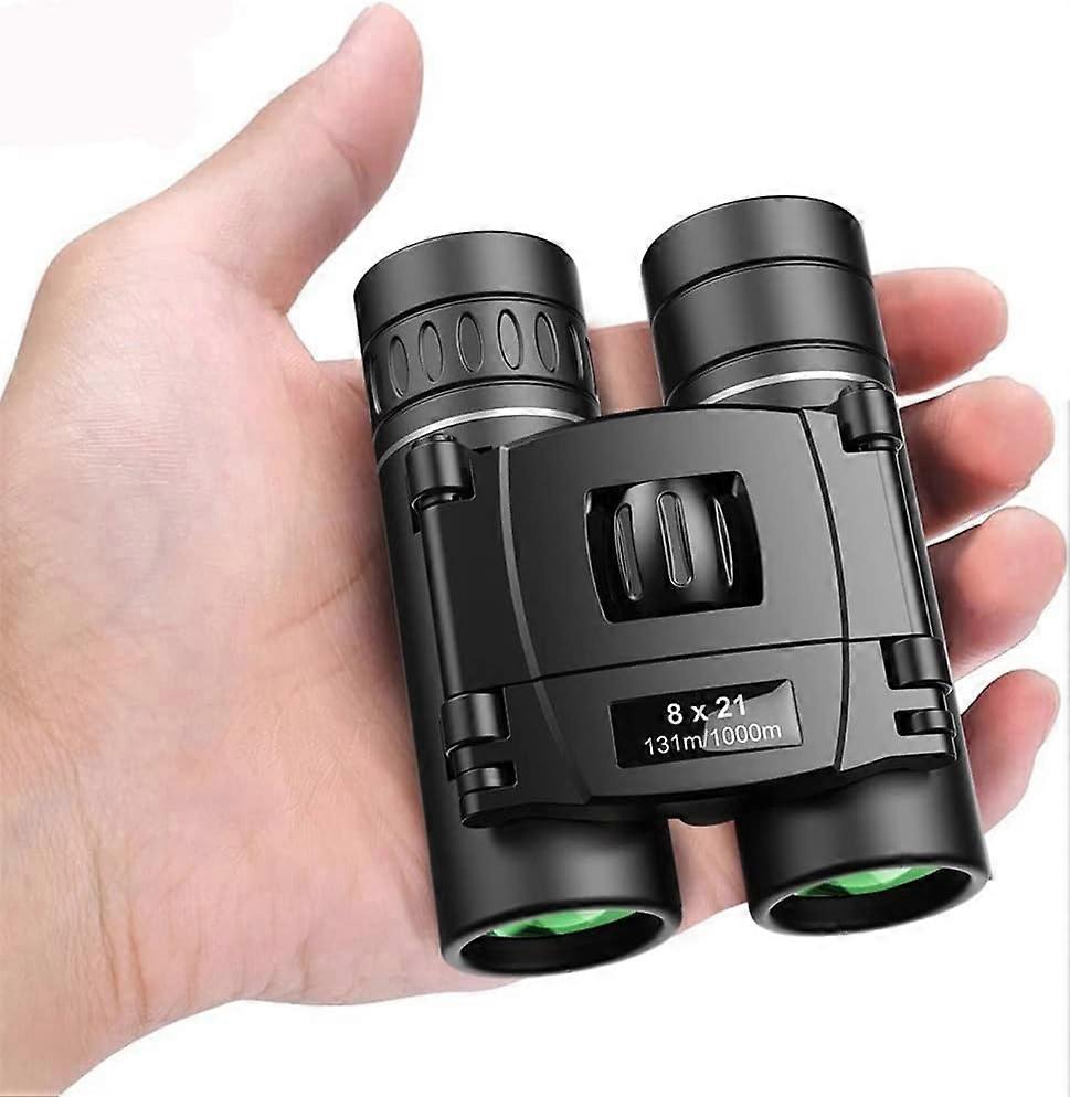 Tasca 8x21 Potente Binocolo Leggero Adulti Bambini Bird Watching Telescopio da caccia monoculare Bak4 Prisma Binoculare