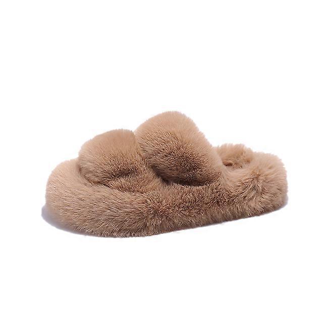 White Outside Kids Cotton Slippers