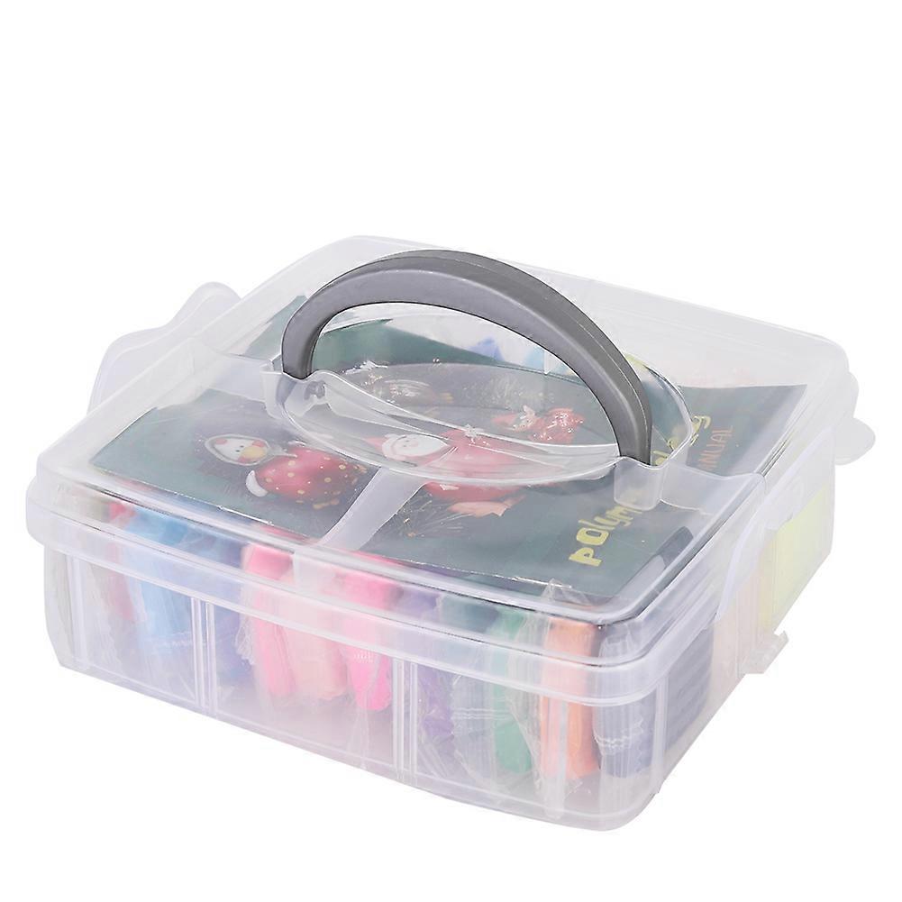 Multicolore Argile polymère souple bricolage bricolage modélisation Argile colorée Jouet pour enfant (Type B)