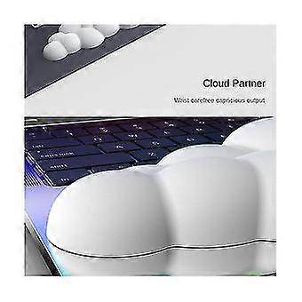 Cloud Keyboard Wrist Rest Soft Leather Memory Foam Wrist Support Cushion For Easy Typing Pain Relie