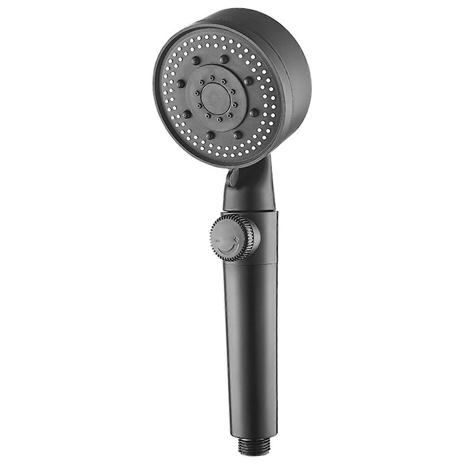 5-Modes Boosters Shower Head Replacement One Press Water Stop Function Shower Head for Bathroom Gym Hotel