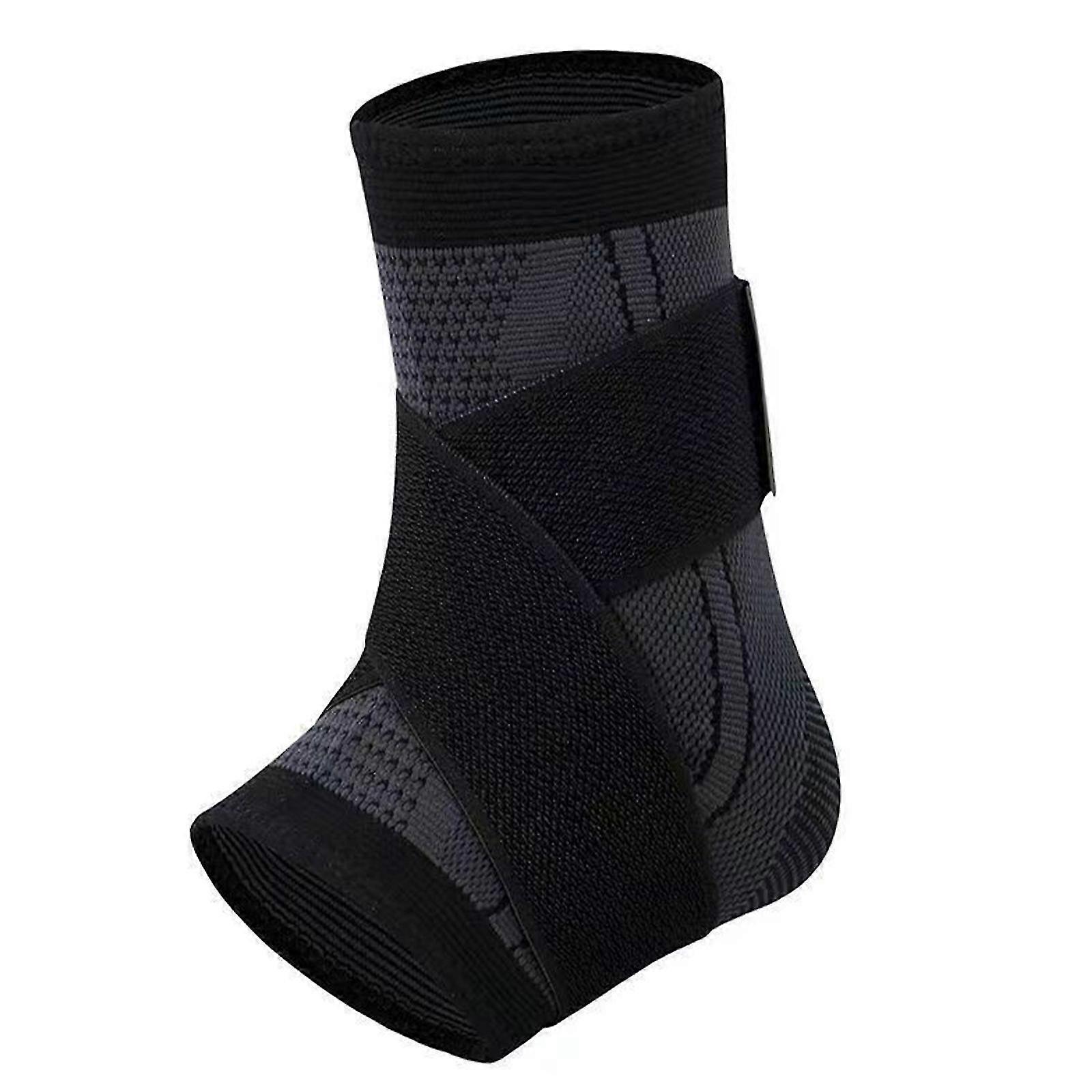 Ankle Sprain Support Brace, Adjustable Compression Ankle Support Brace, for Achilles Tendonitis Recovery, Plantar Fasciitis Brace