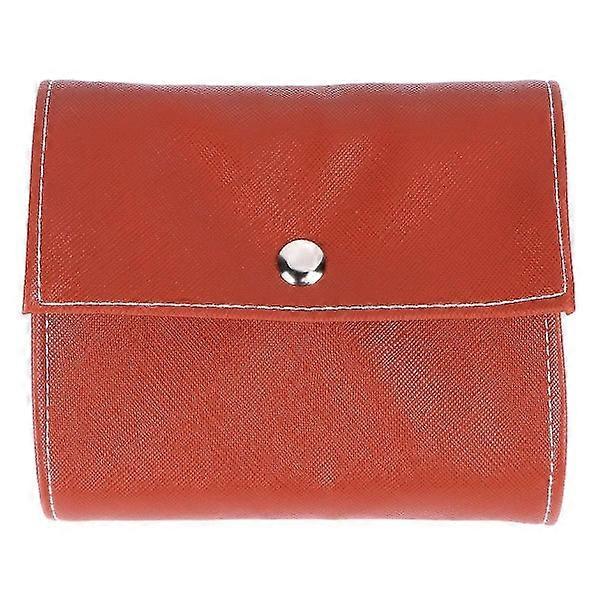 Leather Pill Case: Portable Weekly Medicine Box