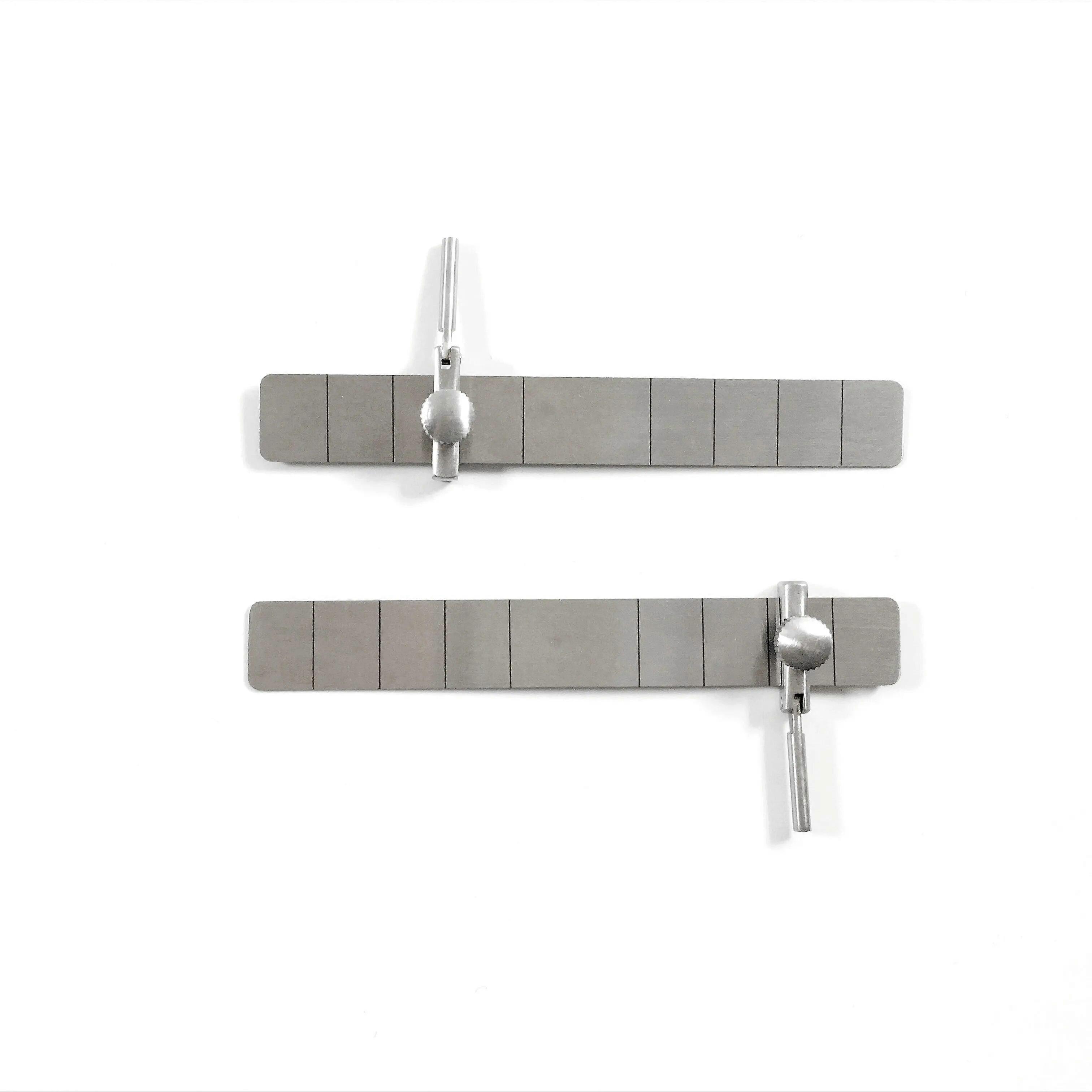 Dental Implant Locating Guide Tooth Angle Measuring Sliding Ruler With Scale Autoclave